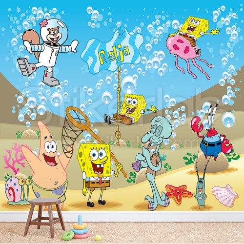 Foto Tapete Sundjer Bob Foto Tapete Sundjer Bob